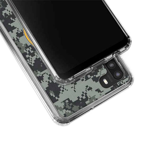 NHL Buffalo Sabres Camo Galaxy A21 Clear Case