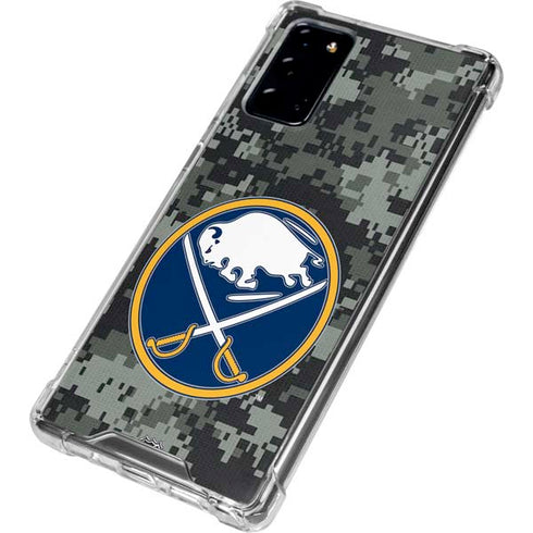NHL Buffalo Sabres Camo Galaxy Note20 5G Clear Case