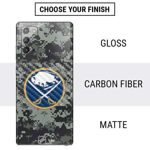 NHL Buffalo Sabres Camo Galaxy Note20 5G Skin