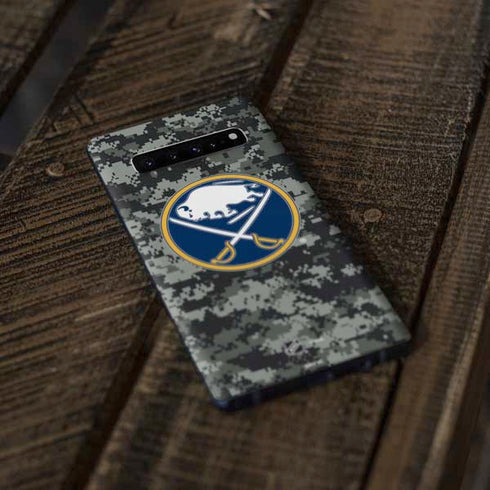 NHL Buffalo Sabres Camo Galaxy S10 Skin