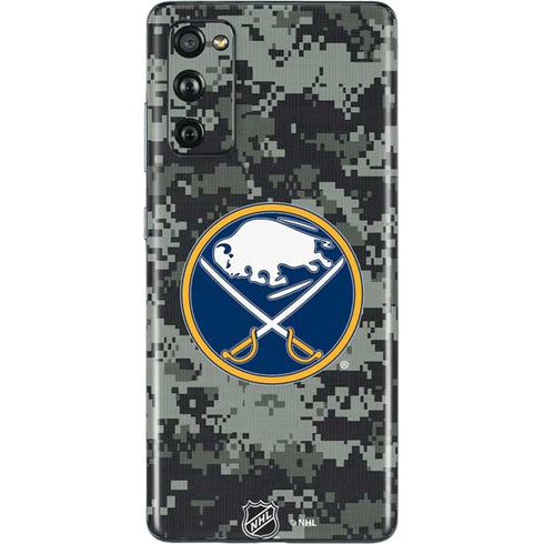 NHL Buffalo Sabres Camo Galaxy S20 Fan Edition Skin