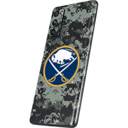 NHL Buffalo Sabres Camo Galaxy S20 Fan Edition Skin