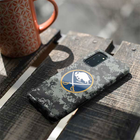 NHL Buffalo Sabres Camo Galaxy S20 Plus Pro Case