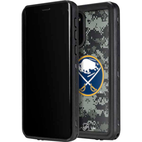 NHL Buffalo Sabres Camo Galaxy S20 Plus Waterproof Case