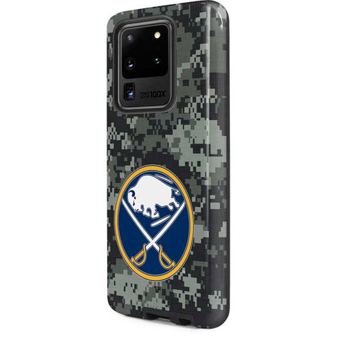 NHL Buffalo Sabres Camo Galaxy S20 Ultra 5G Pro Case