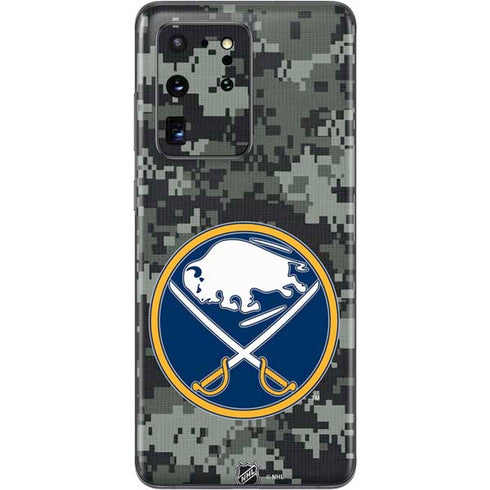 NHL Buffalo Sabres Camo Galaxy S20 Ultra 5G Skin