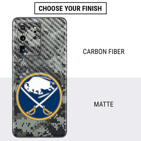 NHL Buffalo Sabres Camo Galaxy S20 Ultra 5G Skin