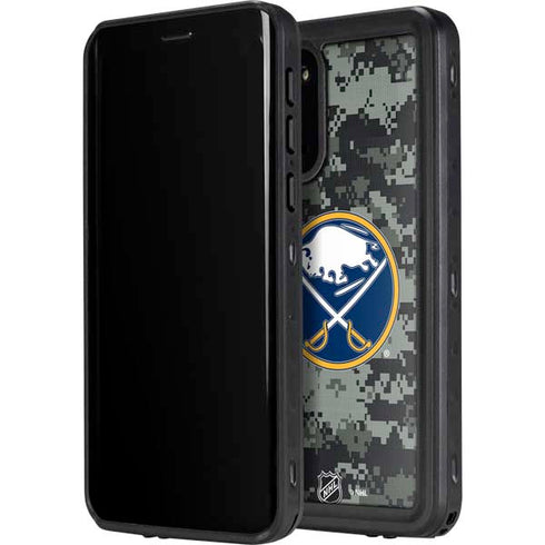 NHL Buffalo Sabres Camo Galaxy S20 Waterproof Case