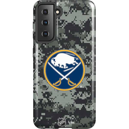 NHL Buffalo Sabres Camo Galaxy S21 5G Pro Case