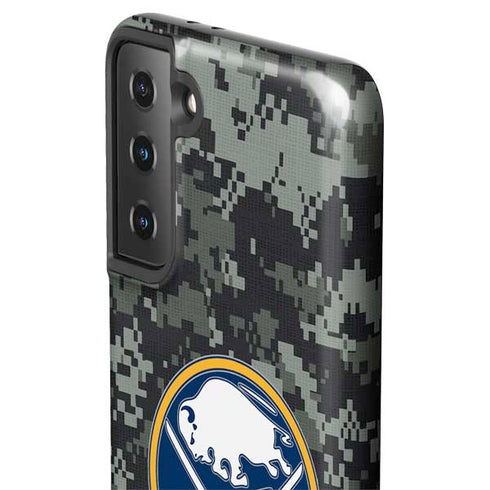 NHL Buffalo Sabres Camo Galaxy S21 Plus 5G Pro Case