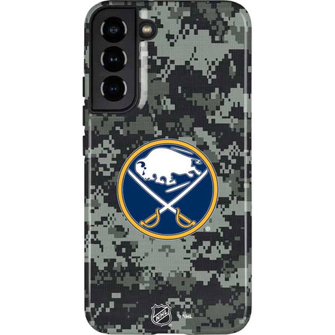 NHL Buffalo Sabres Camo Galaxy S22 Plus Pro Case