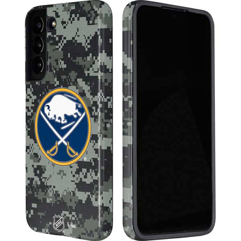 NHL Buffalo Sabres Camo Galaxy S22 Plus Pro Case
