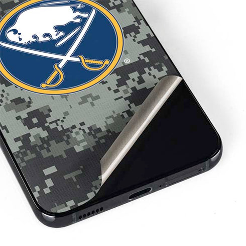 NHL Buffalo Sabres Camo Galaxy S22 Plus Skin