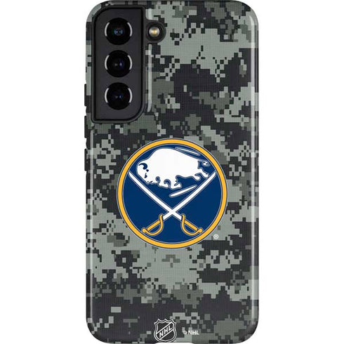 NHL Buffalo Sabres Camo Galaxy S22 Pro Case