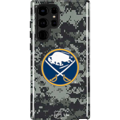 NHL Buffalo Sabres Camo Galaxy S22 Ultra Pro Case