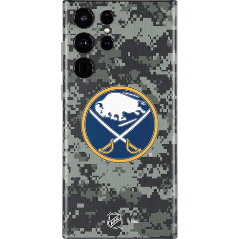 NHL Buffalo Sabres Camo Galaxy S22 Ultra Skin