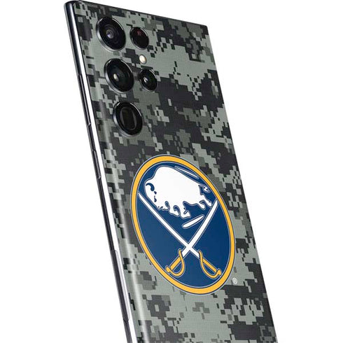 NHL Buffalo Sabres Camo Galaxy S22 Ultra Skin