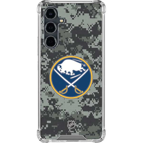 NHL Buffalo Sabres Camo Galaxy S23 FE Clear Case