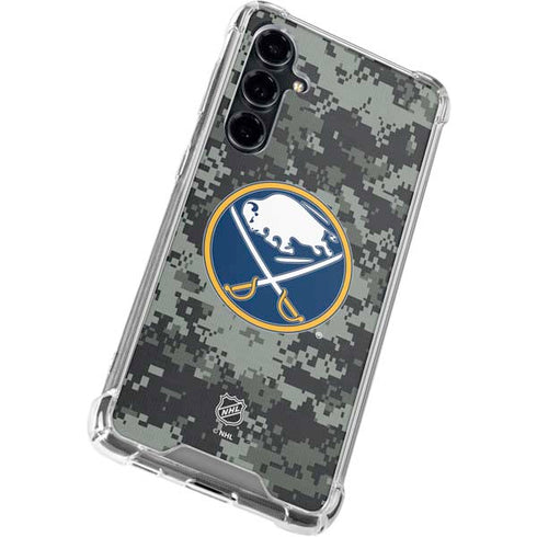 NHL Buffalo Sabres Camo Galaxy S23 FE Clear Case