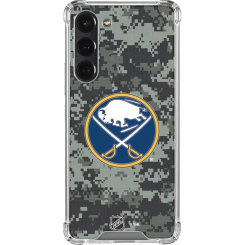 NHL Buffalo Sabres Camo Galaxy S23 Plus Clear Case