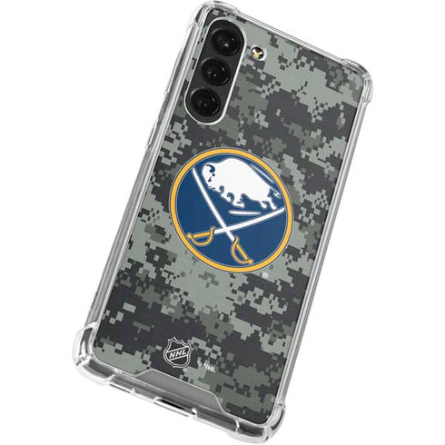 NHL Buffalo Sabres Camo Galaxy S23 Plus Clear Case