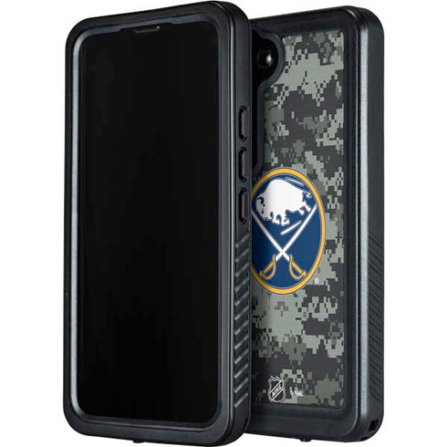 NHL Buffalo Sabres Camo Galaxy S23 Waterproof Case