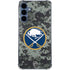 NHL Buffalo Sabres Camo Galaxy S24 Clear Case