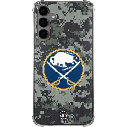 NHL Buffalo Sabres Camo Galaxy S24 Plus Clear Case