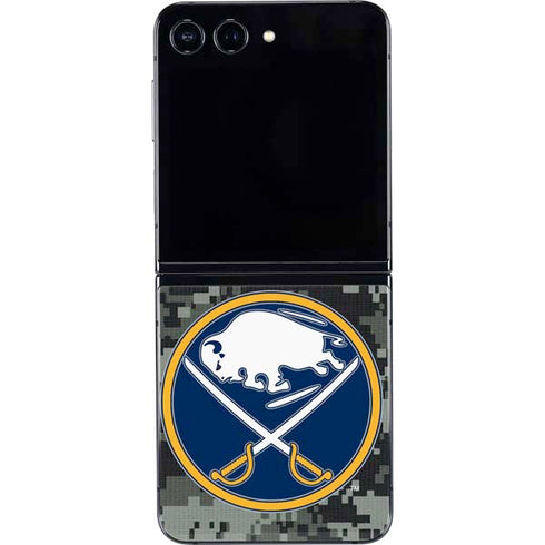NHL Buffalo Sabres Camo Galaxy Z Flip5 5G Skin