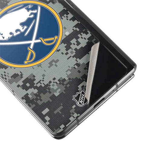 NHL Buffalo Sabres Camo Galaxy Z Fold2 5G Skin