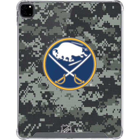 NHL Buffalo Sabres Camo iPad Pro 12.9in (2020) Clear Case