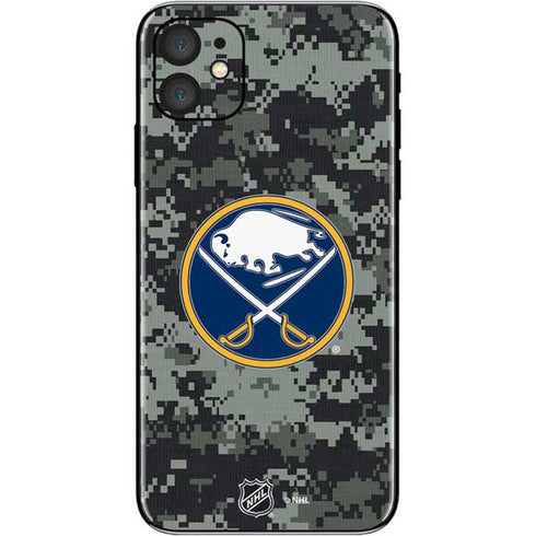 NHL Buffalo Sabres Camo iPhone 11 Skin