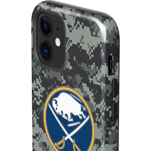 NHL Buffalo Sabres Camo iPhone 12 Mini Impact Case