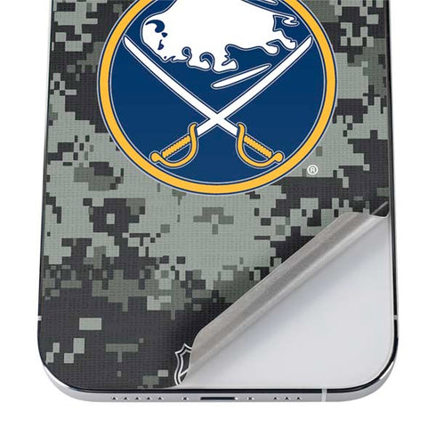 NHL Buffalo Sabres Camo iPhone 12 Pro Skin