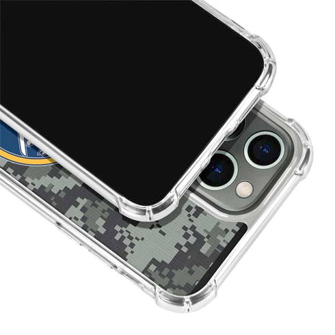 NHL Buffalo Sabres Camo iPhone 13 Pro Clear Case