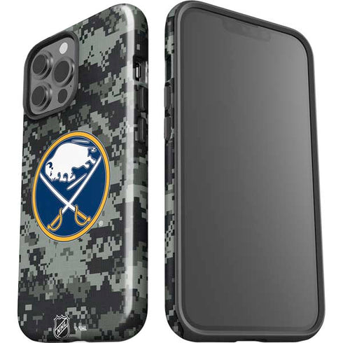 NHL Buffalo Sabres Camo iPhone 13 Pro Max Impact Case