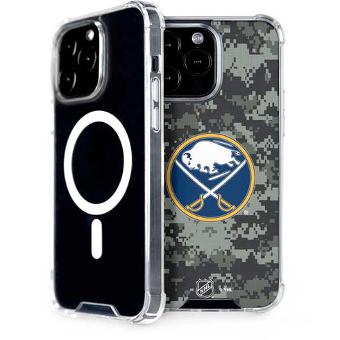 NHL Buffalo Sabres Camo iPhone 13 Pro Max MagSafe Case