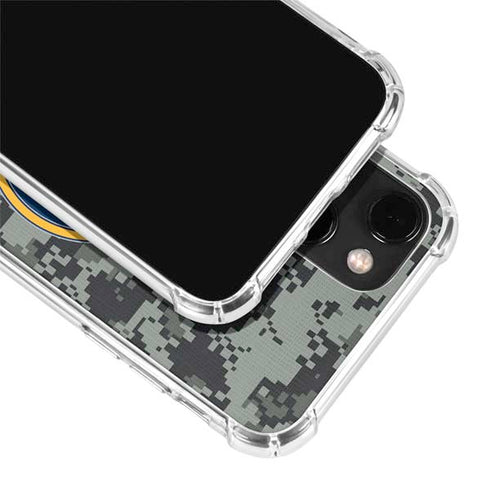 NHL Buffalo Sabres Camo iPhone 14 Plus Clear Case
