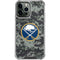 NHL Buffalo Sabres Camo iPhone 14 Pro Max Clear Case