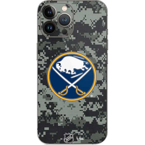 NHL Buffalo Sabres Camo iPhone 14 Pro Max Skin