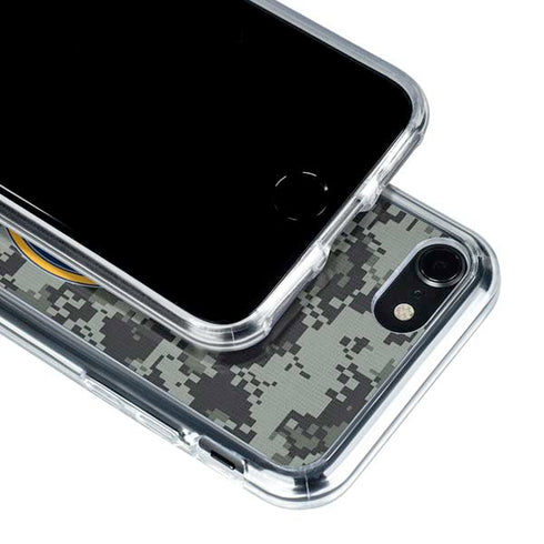 NHL Buffalo Sabres Camo iPhone SE (2nd & 3rd Gen) Clear Case