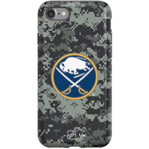 NHL Buffalo Sabres Camo iPhone SE (2nd & 3rd Gen) Pro Case