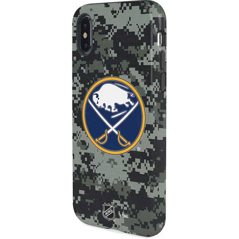NHL Buffalo Sabres Camo iPhone X Pro Case