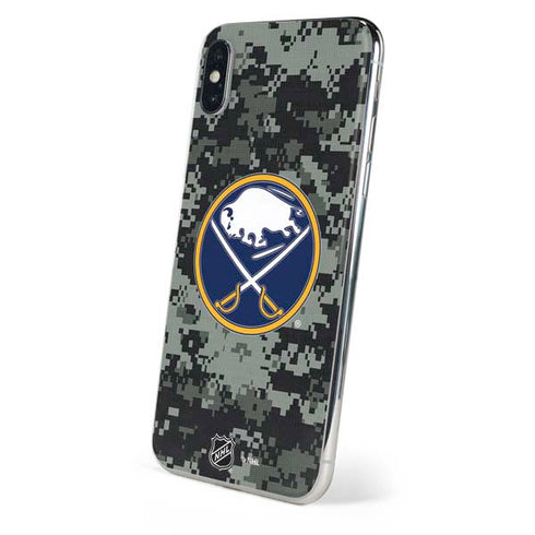 NHL Buffalo Sabres Camo iPhone XS Max Skin