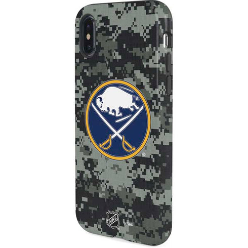 NHL Buffalo Sabres Camo iPhone XS Pro Case