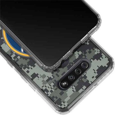 NHL Buffalo Sabres Camo LG K51/Q51 Clear Case