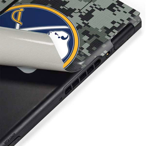 NHL Buffalo Sabres Camo Nintendo Switch Bundle Skin