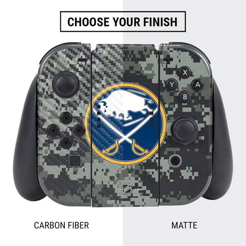 NHL Buffalo Sabres Camo Nintendo Switch Bundle Skin