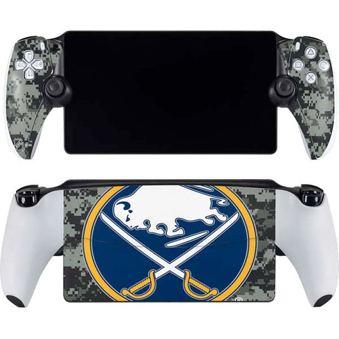 NHL Buffalo Sabres Camo PlayStation Portal Remote Player Skin