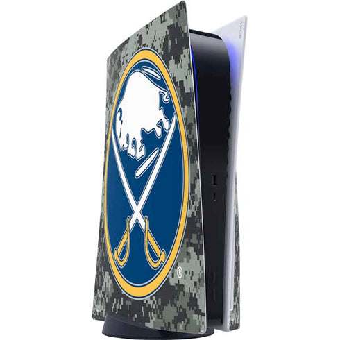 NHL Buffalo Sabres Camo PS5 Console Skin